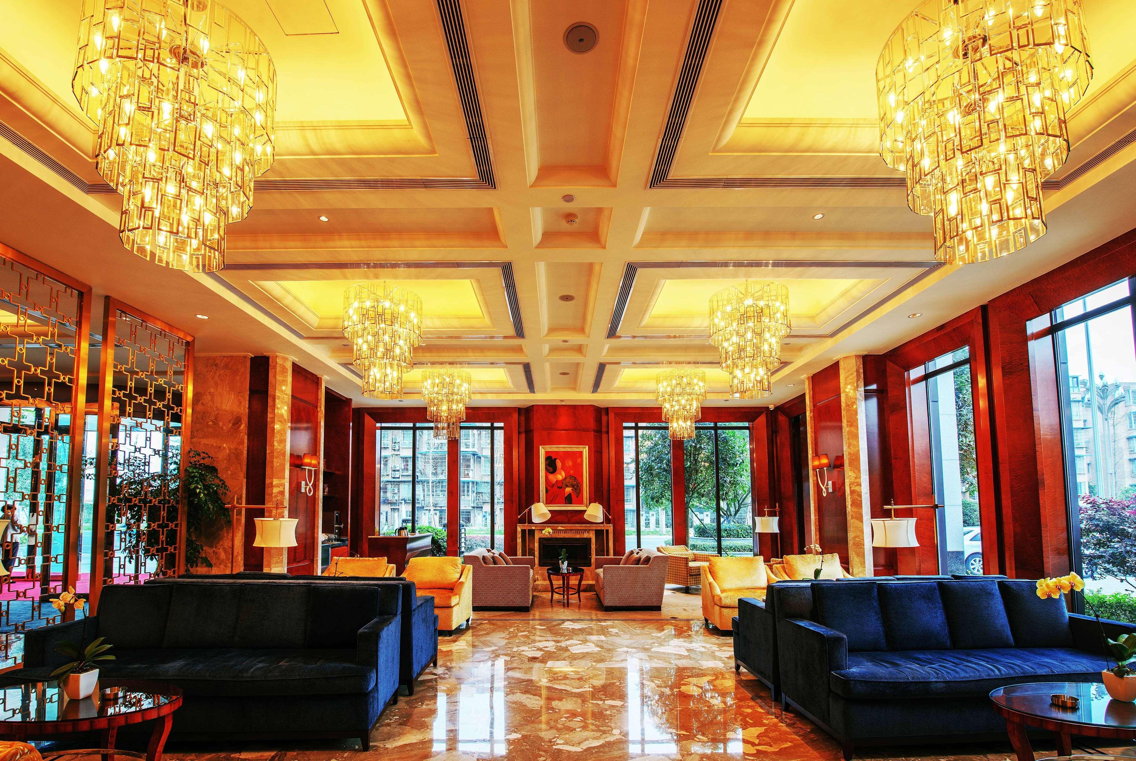 Hotel The Okura Tokio Exterior foto Lobby